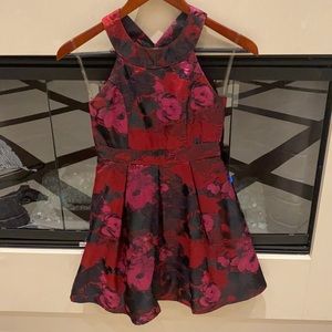 GB Girls Size 10 Pink Floral Dress